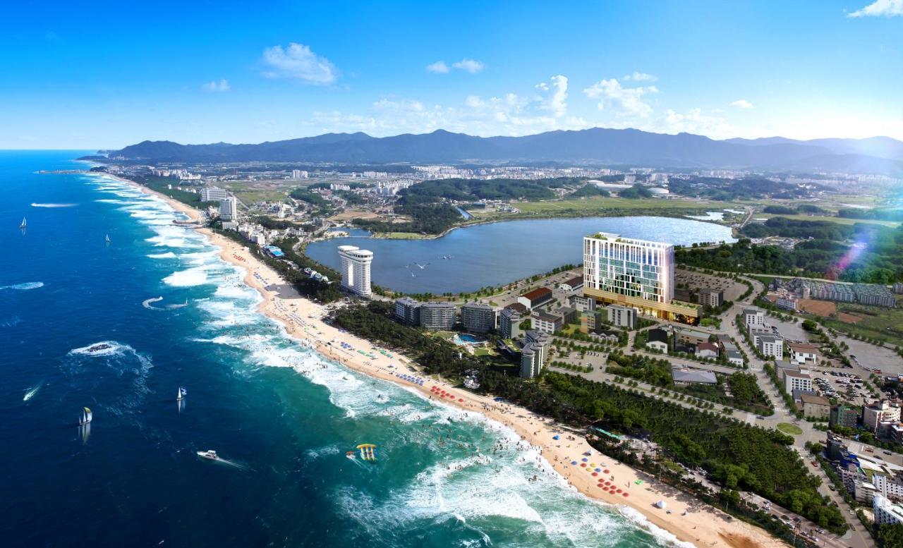 Hi Ocean Gyeongpo Hotel Gangneung Exterior foto